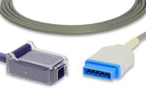GE medical (Oximax) SpO2 Adapter Cable 2021406-001