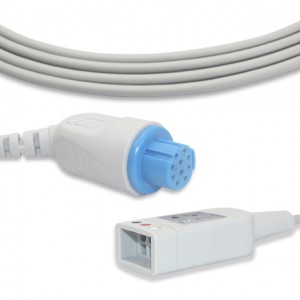 GE-Datex Ohmeda 545302/545307 ECG Trunk Cable, 3lead, AHA G3110DX