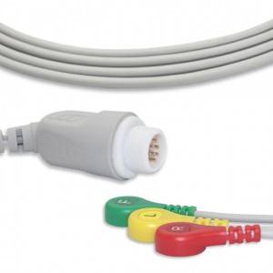 Mindray ECG Cable With 3 Leadwires IEC G3218S