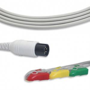 Comen ECG Cable ມີ 3 ສາຍນໍາ IEC G3232P