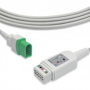 Mindray-Datascope EKG maģistrāles kabelis, 5 vadi, AHA G5145DT