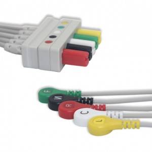 Mindray Leadwire Set EKG 5lead, IEC, Snap G522MD