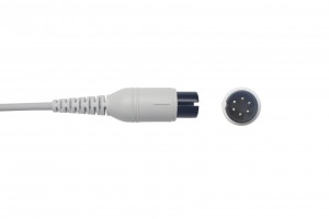 Contec C80Vet GA3140V ile uyumlu düz Klip bağlantılı veteriner EKG kablosu
