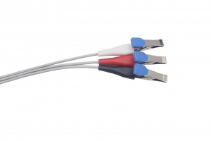 Cable ECG veterinari amb connexió de clip pla compatible amb Contec C80Vet GA3140V