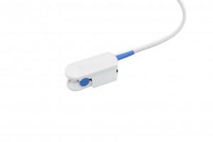 Compatible Masim Aldult Finger Clip SpO2 Sensor with Extension Adapter Cables P9115S/P0215T