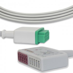 GE-Marquette EKG kabl za magistralu K1106GE, 10 odvoda, AHA