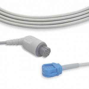 Datex-Ohmeda SpO2 кабел, съвместим с OXY-SL3