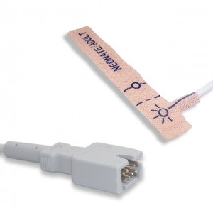 Compatible Masimo 0.9m Adhesive Tape Disposable Sensor P1015F-01