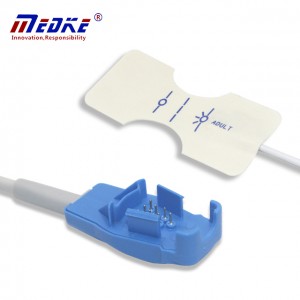 GE-OXYTIP + Adult Adhesive Foam Disposable Sensor P1710L