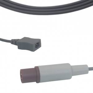 Philips-HP 2 Pins To Square Connector Temperature Adapter Cable T0205