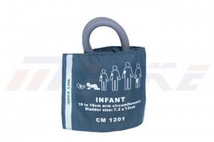 Cuff NIBP Bayi, Tiub Berganda Dengan Beg, CM 1201, Boleh Digunakan Semula