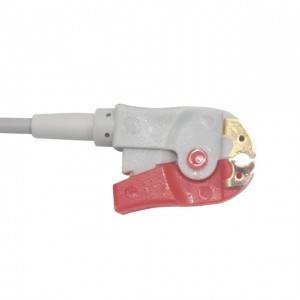 Mindray/Edan EKG Cable With 10/12 Leadwires, Fixed Pinch K1221P