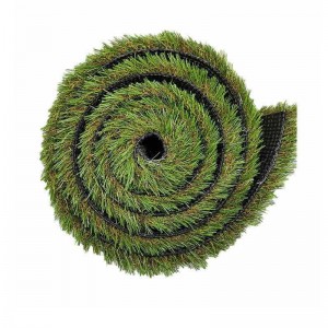 Artefarita ĝardeno herbo plasta simulado gazono pejzaĝo herbo artefarita gazono