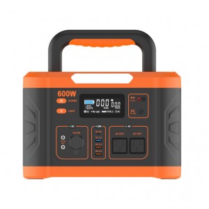 Energy Storage Station 600W Lithium Battery Portable Power Pack is not only durable but also lightweight and portable