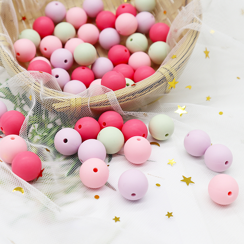 China wholesale Silicone Beads In Bulk Manufacturer –  bpa free baby silicone beads wholesale | Melikey – Melikey Silicone