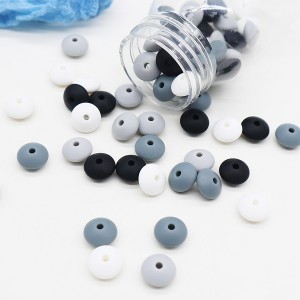 China wholesale Wooden Square Beads Wholesale Supplier –  Silicone Beads For Baby Chewing Safe Food Grade | Melikey – Melikey Silicone