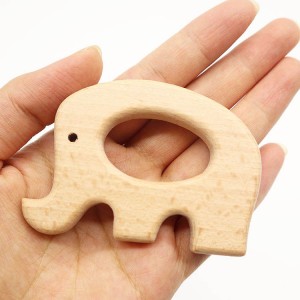 China wholesale Diy Teething Necklace Supplier –  wooden teether safe | Melikey – Melikey Silicone