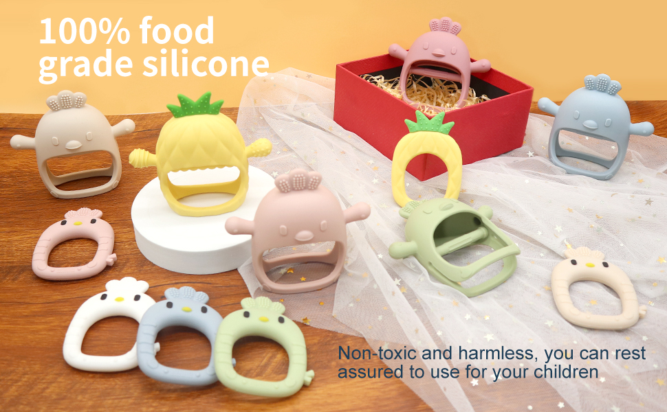 Como controlar a seguridade dos mordedores de silicona para bebés |Melikey