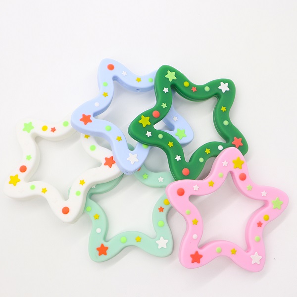Natural Wood Teething Rings Manufacturer –  Silicone Teether Safe For Baby Factory China | Melikey – Melikey Silicone
