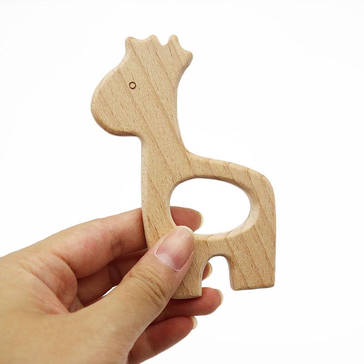 wooden teether for babies