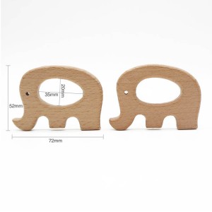 wooden teether safe | Melikey