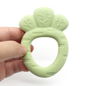 Silicone Teether Ring BPA ነፃ ፋብሪካ |ሜሊኬይ