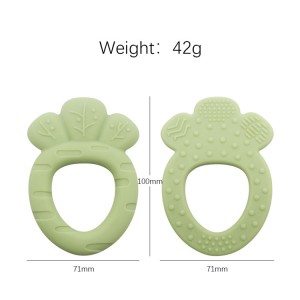 Silicone Teether Ring BPA Free Factory |Melikey