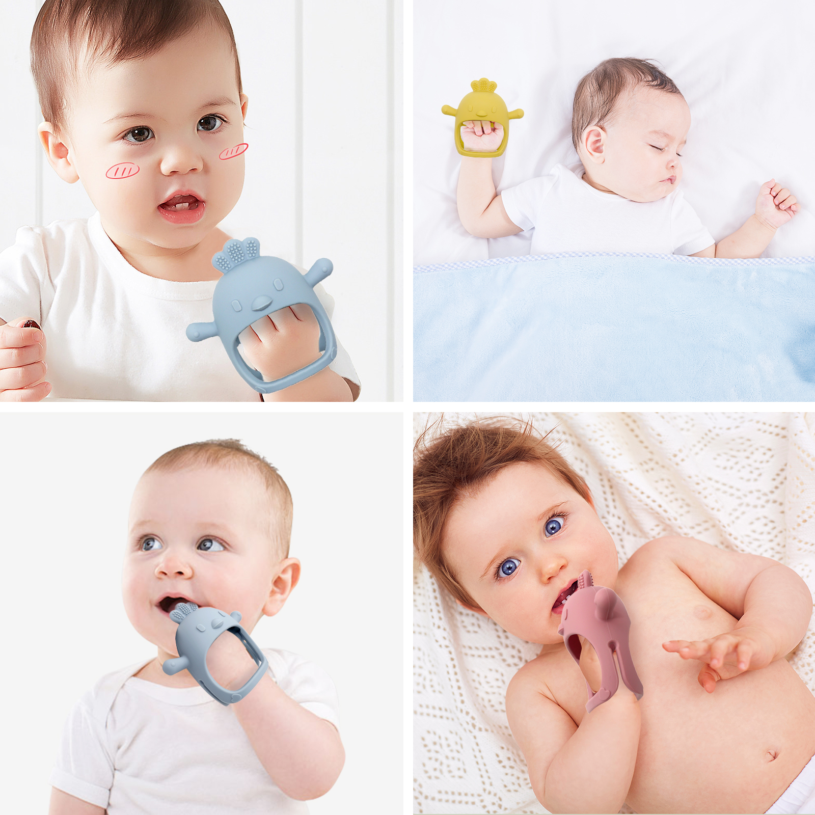 Почему младенцам нужна силиконовая игрушка-прорезыватель |Меликей