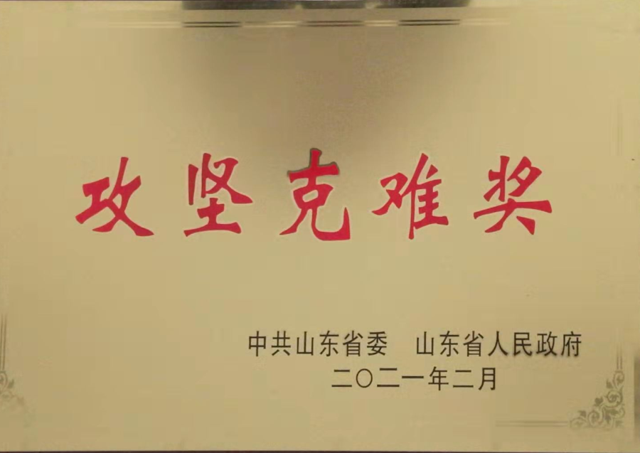 Berita baik!Syarikat Bukan Tenunan Shandong Junfu memenangi Anugerah Kolektif Lanjutan untuk Mengatasi Kesukaran di Wilayah Shandong