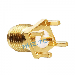 Connectors Rf 50Ω Straight PCB Mount, SMA Connector , jack