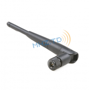 1.9GHz 3dbi Rubber Duck Antenna with SMA all-copper plated black plug connector