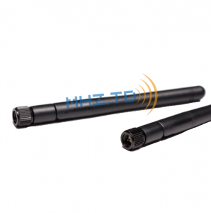 Portable antenna operating frequency 2.4/5.8G，2 dBi SMA-Male connector， wifi rubber duck antenna