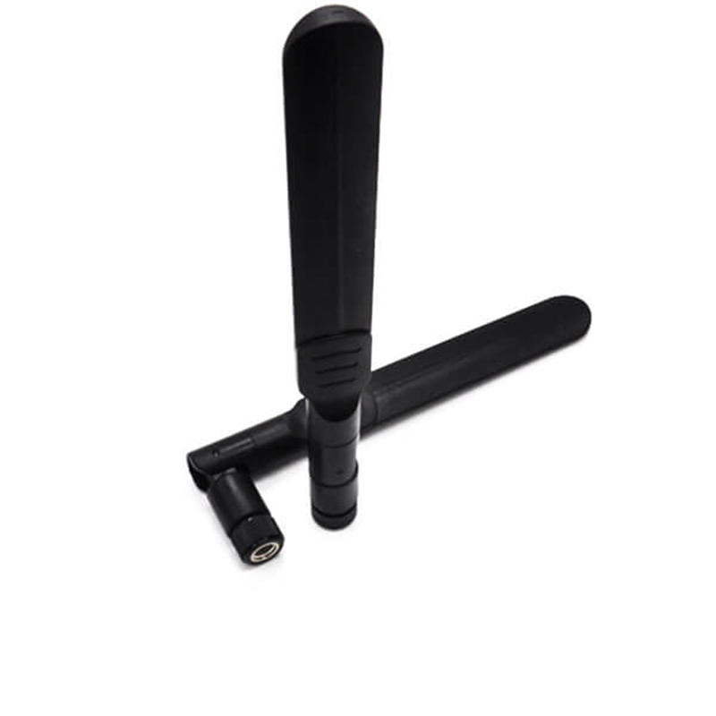Rubber Antenna LTE Connector Mount 90°/180°, 5 dBi, SMA(P) Omnidirectional Antenna for Cellular Routers, Access Points, Wireless Range Extenders. Featured Image