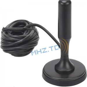 Antenna Tv Digital for Mobile DVB-T Reception ，External Antenna With Magnetism，magnetic uhf antenna
