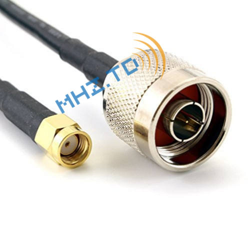 Excellent quality Rigid Coaxial Cable - N male to SMA /RP-SMA male connector pigtail RG58 cable assembly 50cm – MHZ.TD