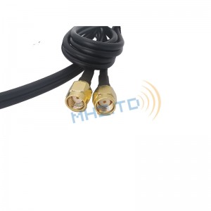 WiFi6 2-in-1 combination antenna, SMA male connector, suitable for routers