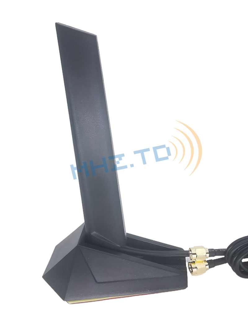 WiFi6 2-in-1 combination antenna, SMA male connector, suitable for routers Featured Image