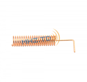 Embedded 433MHZ elbow spring antenna 433MHZ copper spiral coil antenna Suitable for wireless meter reading, electricity meter, water meter，motherboard welding.