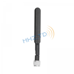 N Male 4G high-gain rubber antenna