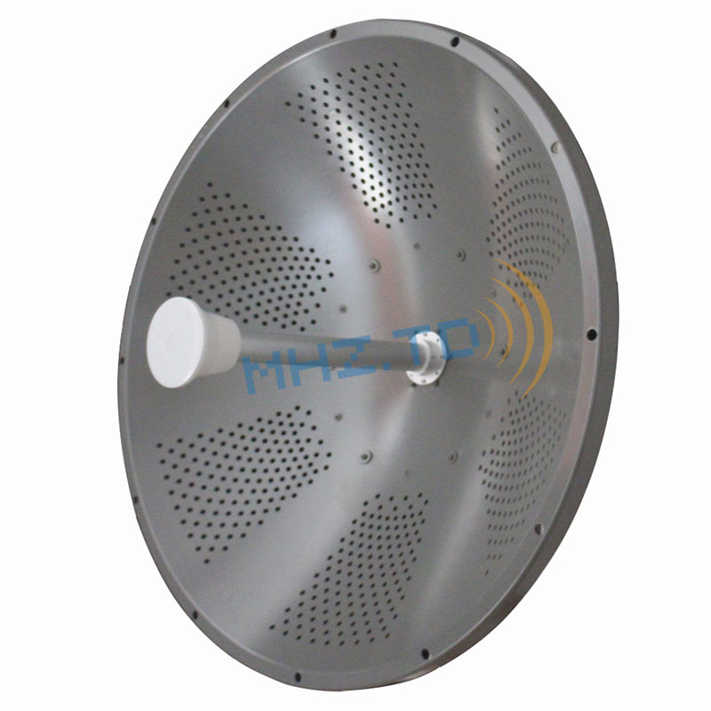 3300-4200MHz 29dBi High Gain Outdoor Parabolic Dual Polarized 5G Antenna Featured Image