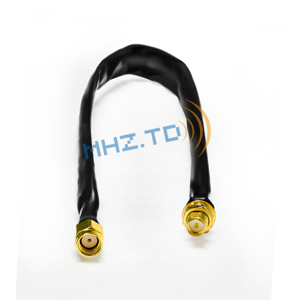 Bottom price Sma Male To Female Cable - SMA male to SMA female cable Assemblies,SMA rp connector, cable length20CM(heat shrink wrap) – MHZ.TD