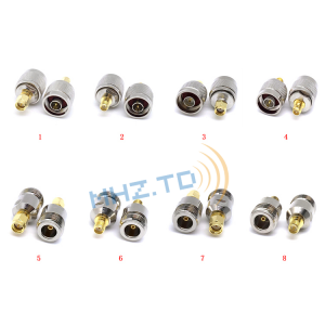 N Male to SMA Male Straight RF Connector