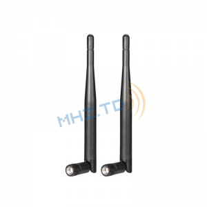 Dual-band WiFi antenna 2.4GHz 5GHz RP-SMA male head for security cameras