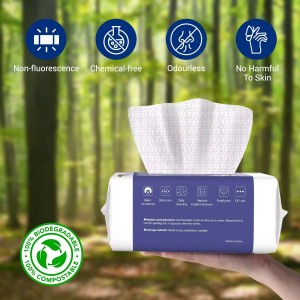 Hurtownia dużych, suchych ręczników do twarzy – biodegradowalnych