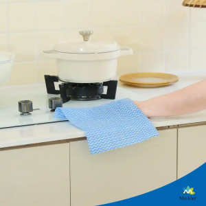 Biodegradable Reusable Nonwoven Fabric disposable dish cloths for washing dishes