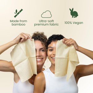 Bamboo Biodegradable Face Towel Disposable Zodzoladzola Zoyeretsera Pamaso