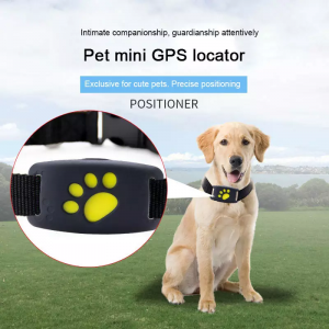 Dispositivo de rastrexo intelixente antipérdida para exteriores, localizador de mascotas por GPS
