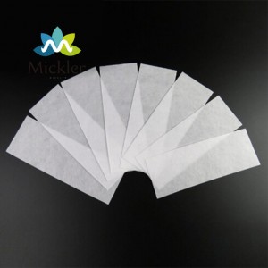 100pc Hair Removal Wax Strips for Face Body Depilatory Wax for Epilator Nonwoven Paper Roll-On Cartridge Strips for Depilation