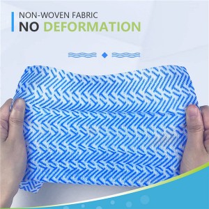 Eco-friendly Nonwoven Fabric All Purpose Cleaning Cloths
