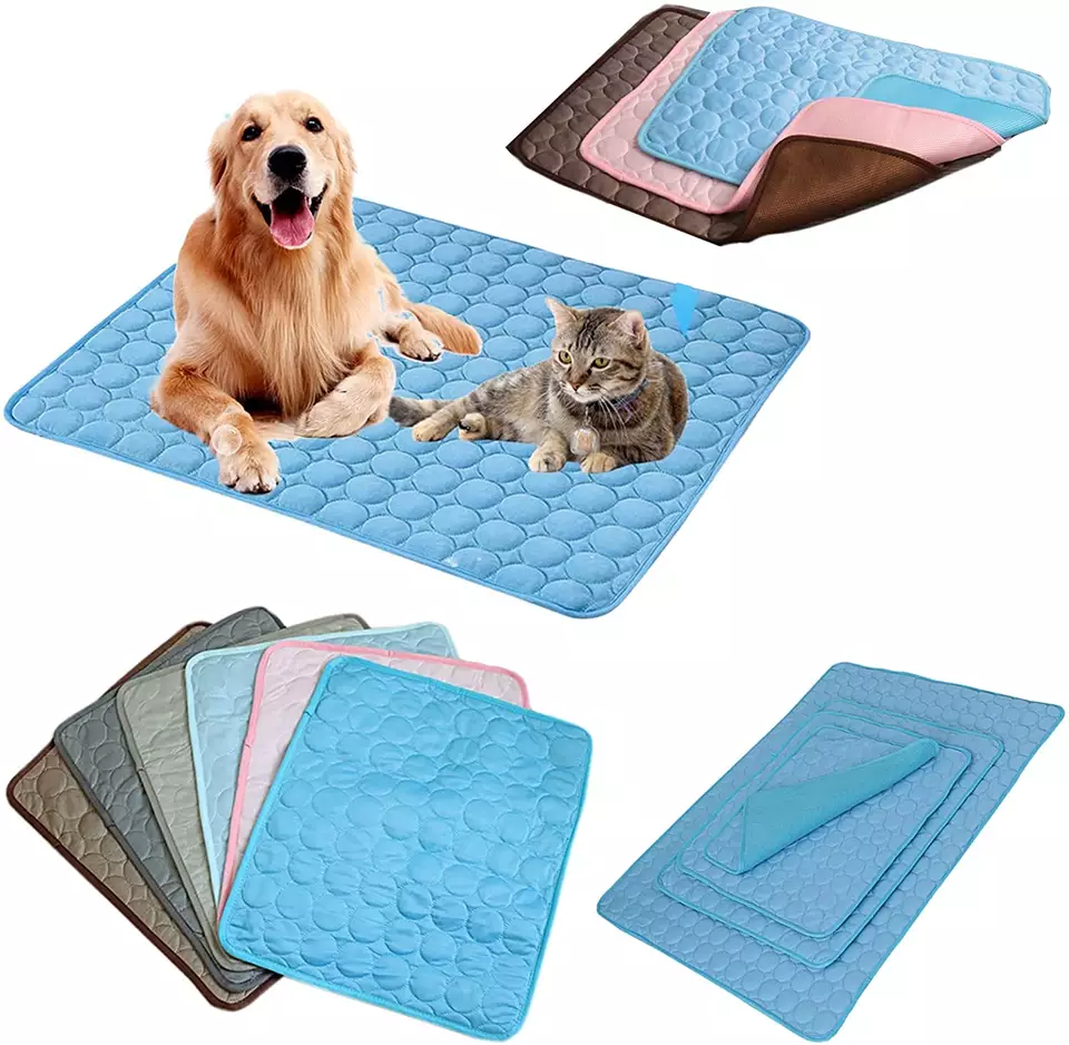 Washable Cool Pet Pad Reusable Pet Training Pad Multi-Color Available